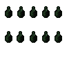 Hunter Green Compassion Dye - 10 Bottles